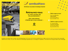 Tablet Screenshot of embaltec.com